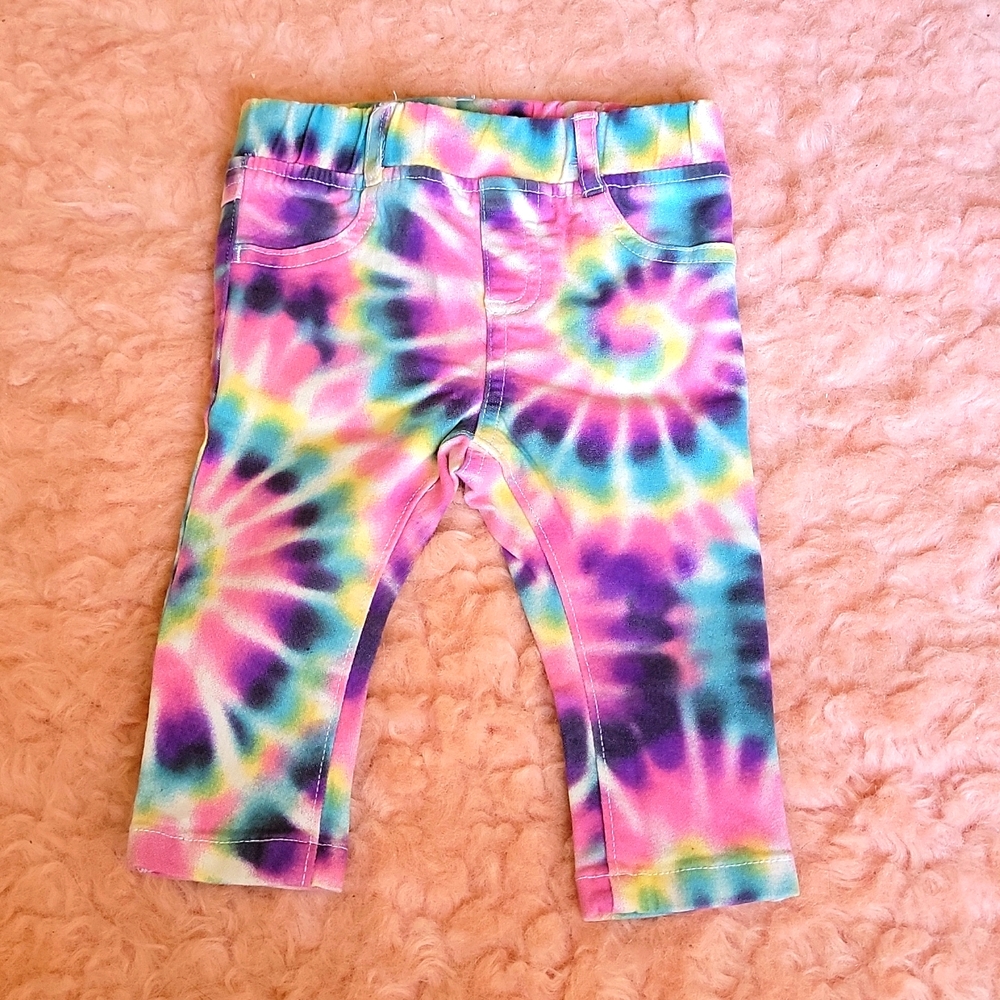 Baby Girl Tie Dye Jeans